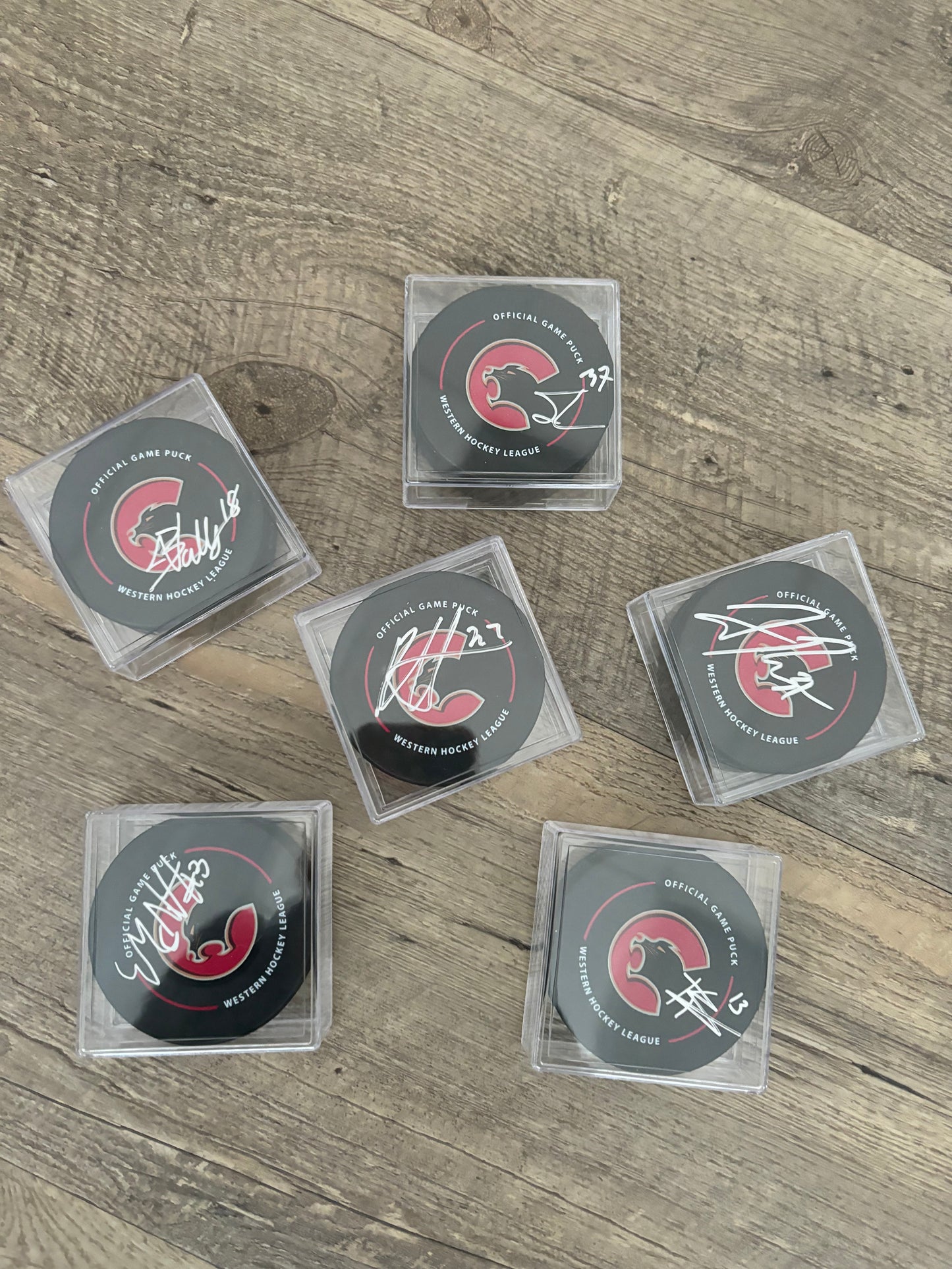 Autographed Pucks