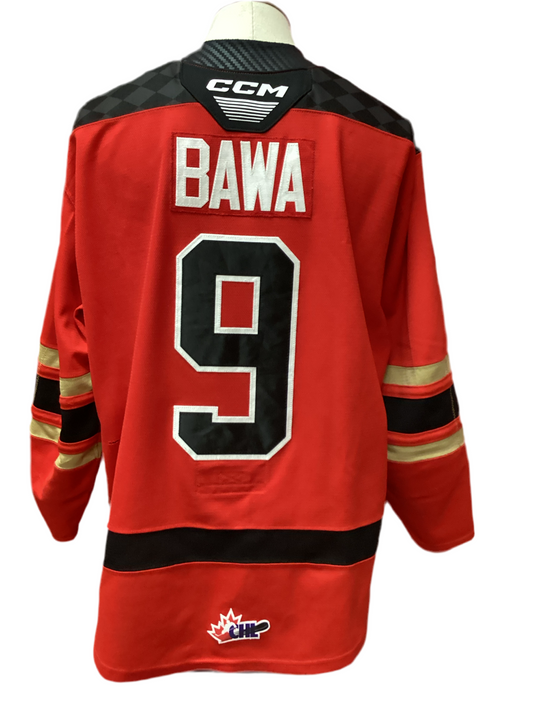 BAWA Red Game Worn 2023-2024 season